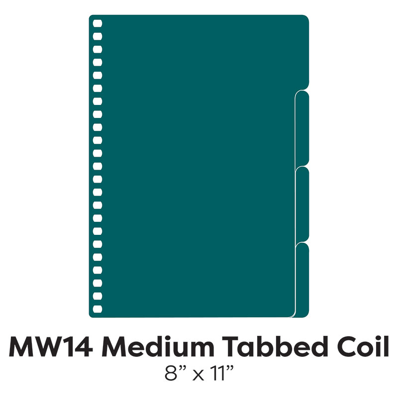 MW14 Medium Tabbed Coil