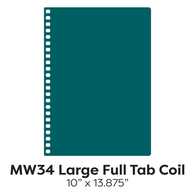 MW34 Large Full Tab Coil
