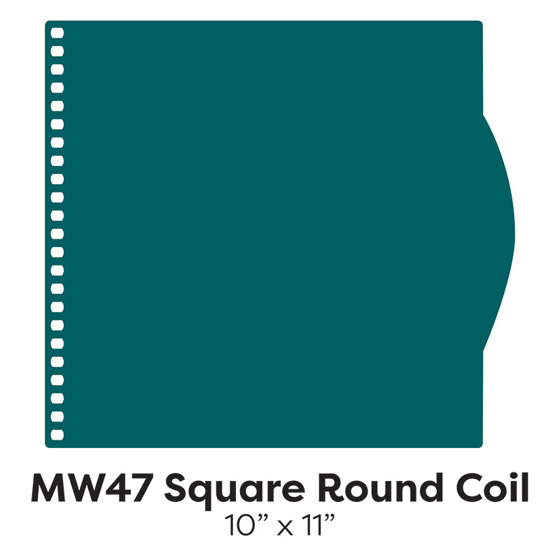 MW47 Square Round Coil